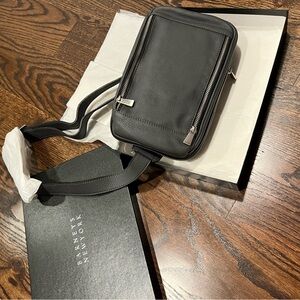 Barneys New York Leather Belt Bag NWT